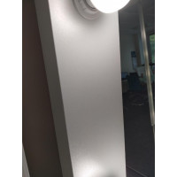 Гримерное зеркало с подсветкой лампочками 175х100